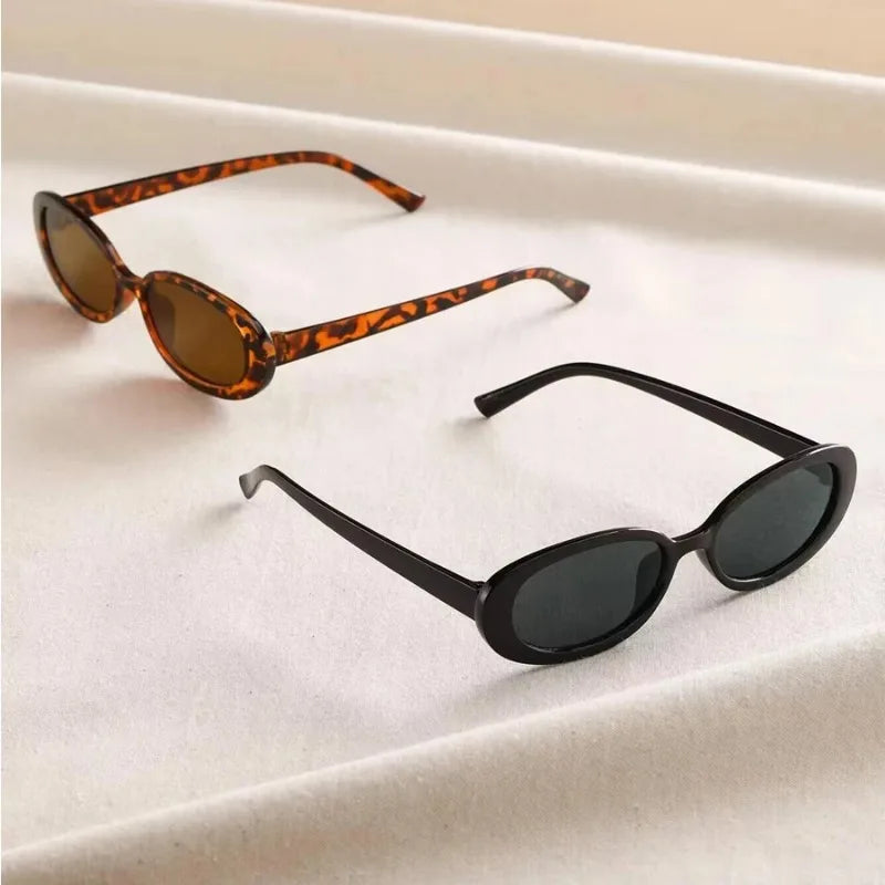 Marina | Women’s Vintage Oval Sunglasses with UV Protection