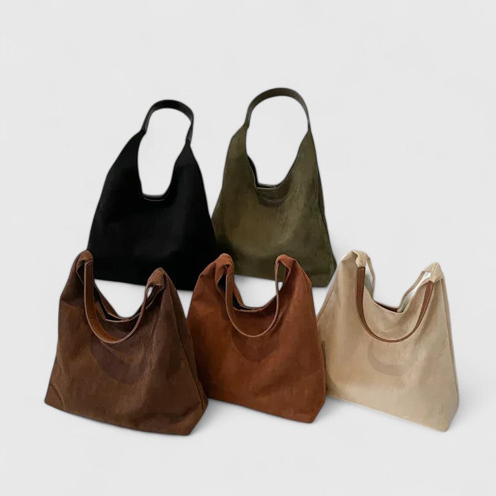 Madelyn | Women’s Plain Shoulder Bag with Wide Strap