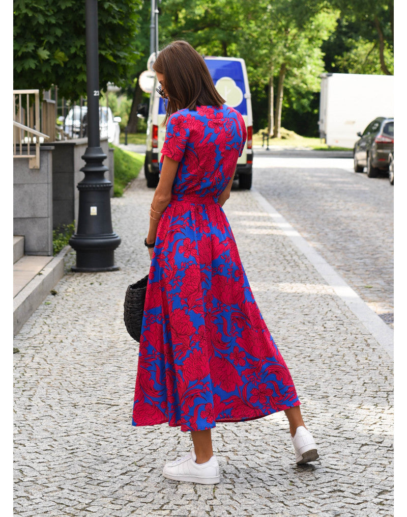 Elody | Women’s Tummy-Covering Dress with Ruched Waist