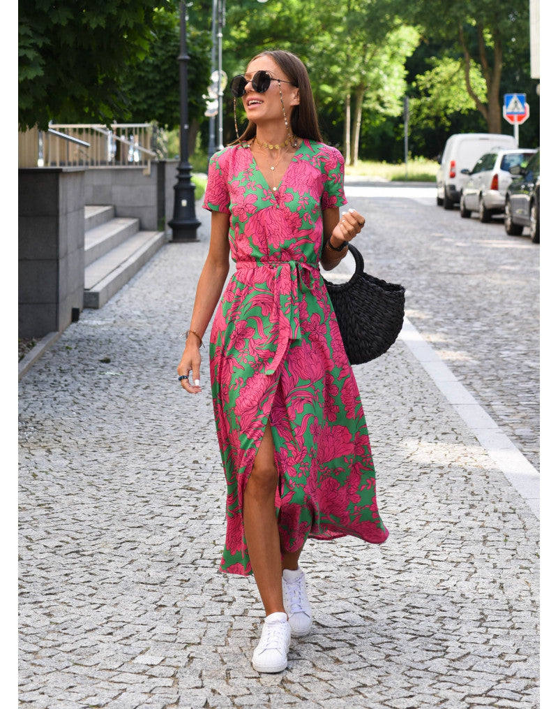 Elody | Women’s Tummy-Covering Dress with Ruched Waist
