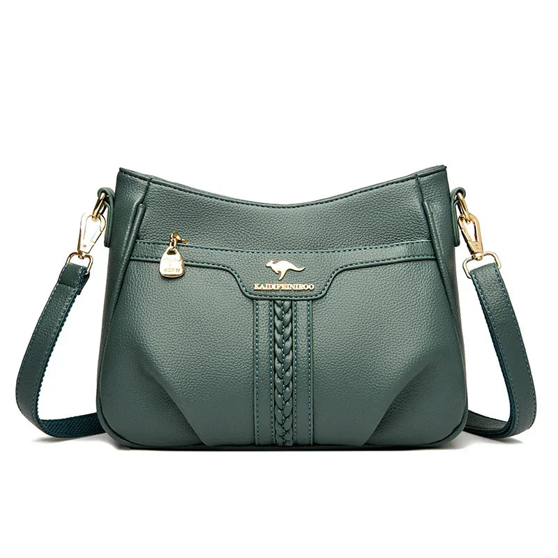 Orlena | Women’s Fashionable Shoulder Bag with Gold Hardware