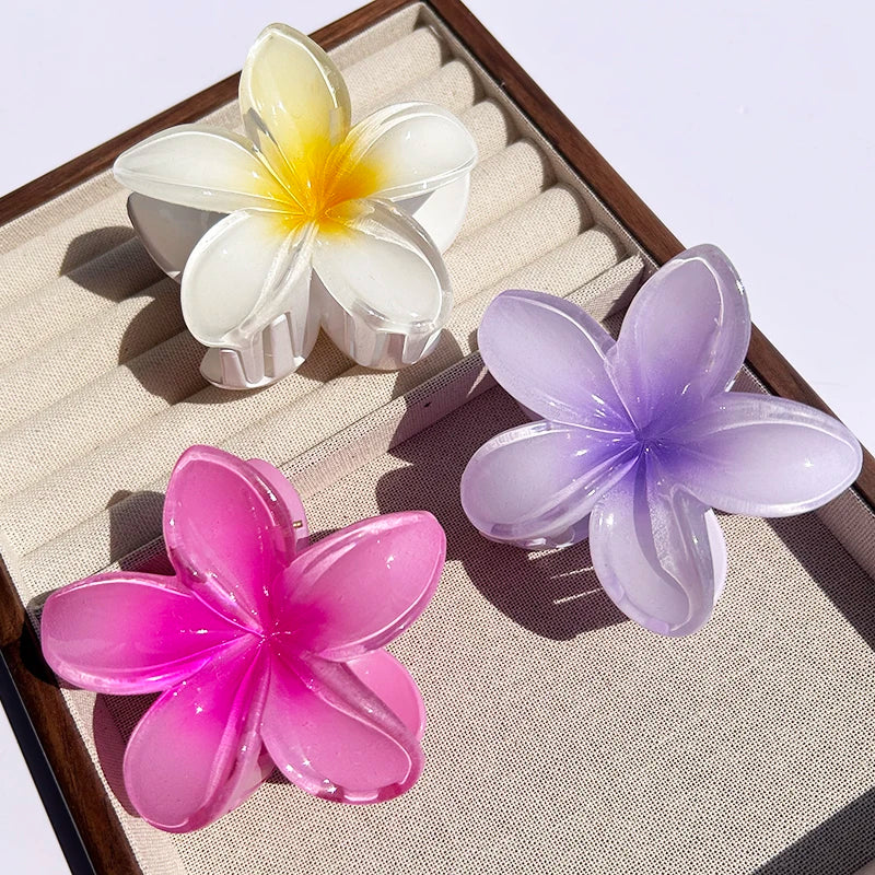 Nara | Women’s Hawaiian Gradient Flower Clip with Grip