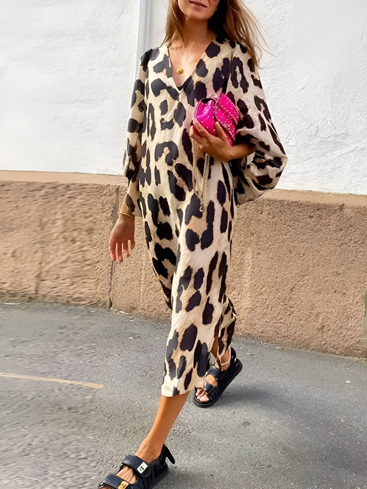 Silvie | Women’s Leopard Dress with Bold Print