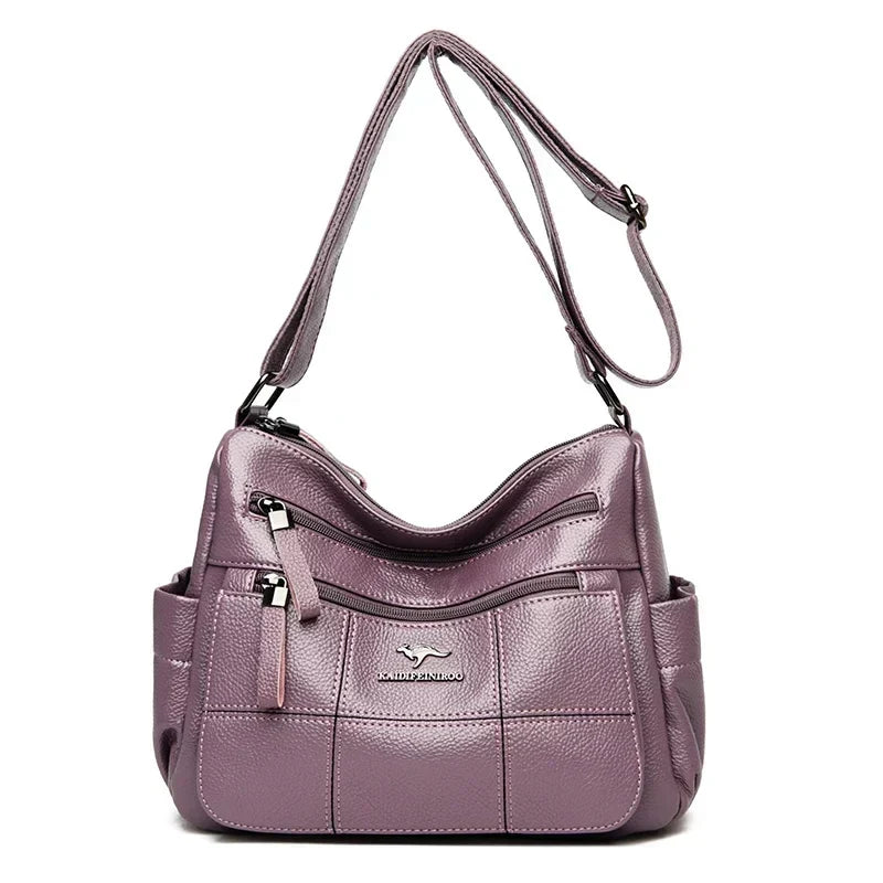 Victoria | Women’s Crossbody Bag with Front Zip Pockets