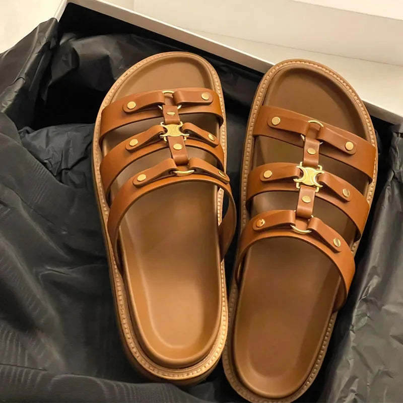 Roma | Women’s Rugged Trail Sandal with Luxe Detailss