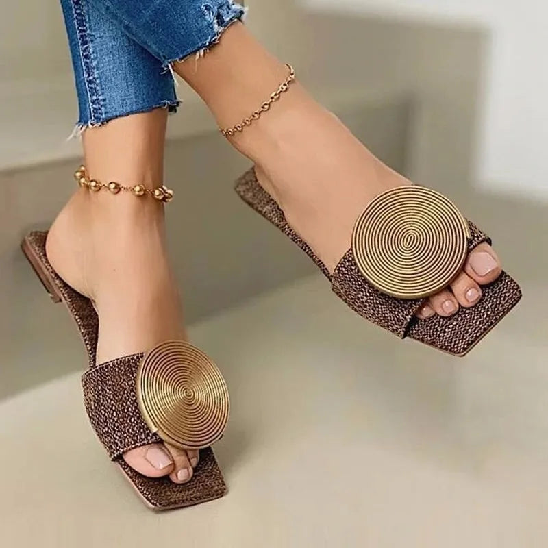 Helena | Women’s Thread Sandals with Cushioned Insole
