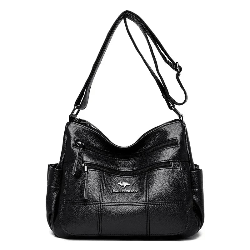 Victoria | Women’s Crossbody Bag with Front Zip Pockets