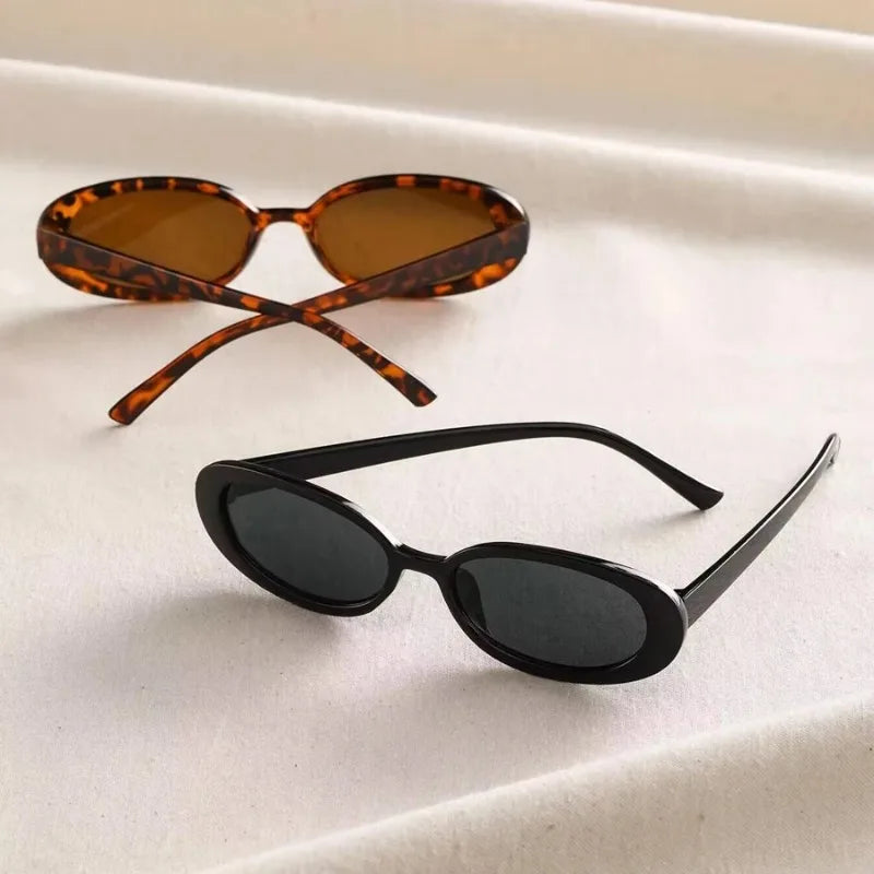 Marina | Women’s Vintage Oval Sunglasses with UV Protection