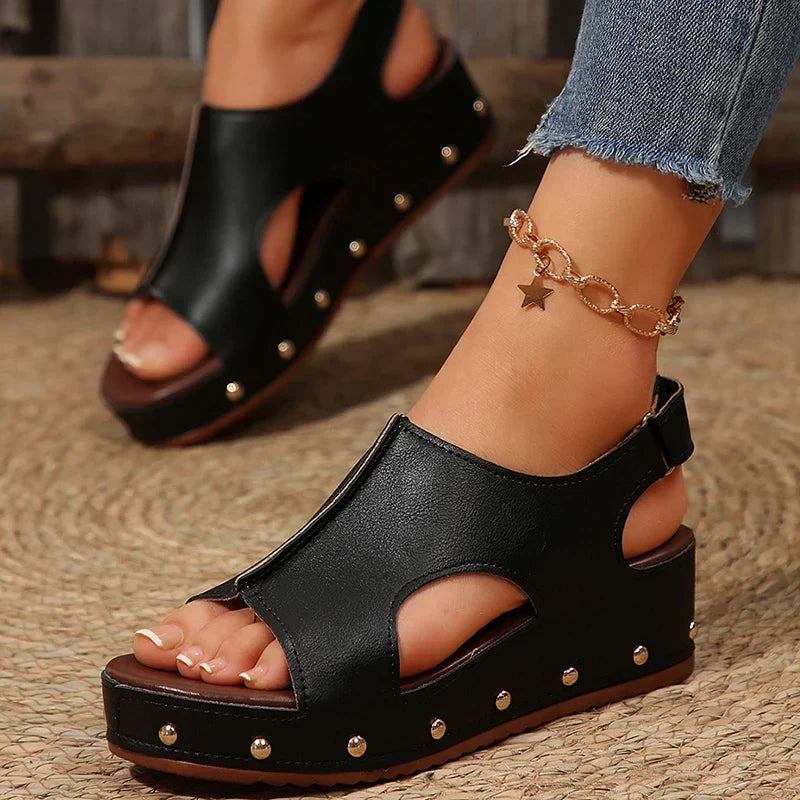 Lola | Women’s Platform Sandals with Cushioned Footbed