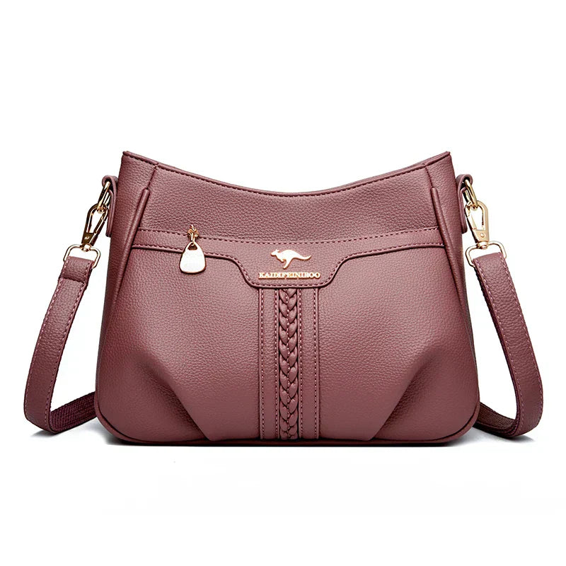 Orlena | Women’s Fashionable Shoulder Bag with Gold Hardware
