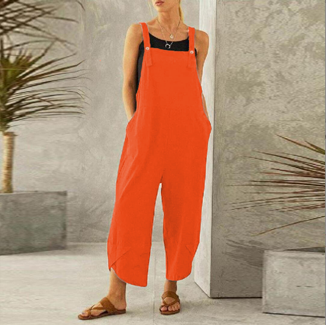 Harper | Women’s Wide Leg Jumpsuit with Straps