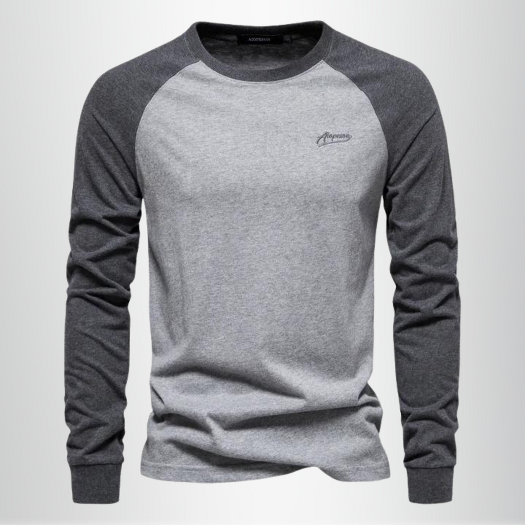 James Whitmore | Raglan Long Sleeve Shirt For Men