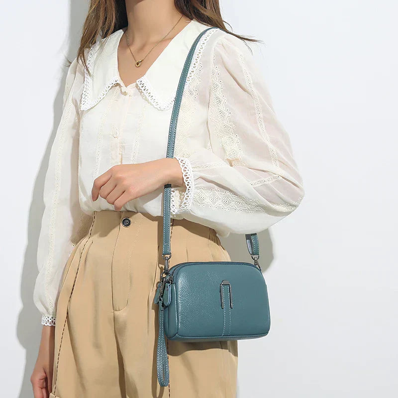 Josephine | Women’s Compact Shoulder Bag with Zip Closure