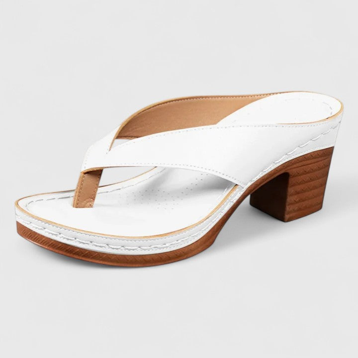 Savannah | Women’s Block Heel Sandals with Ankle Strap