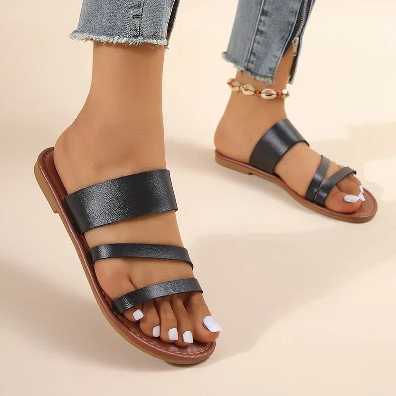 Grace | Women’s Grace Casual Flat Sandals with Insole
