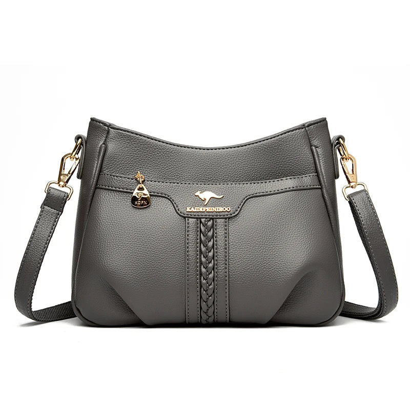 Orlena | Women’s Fashionable Shoulder Bag with Gold Hardware