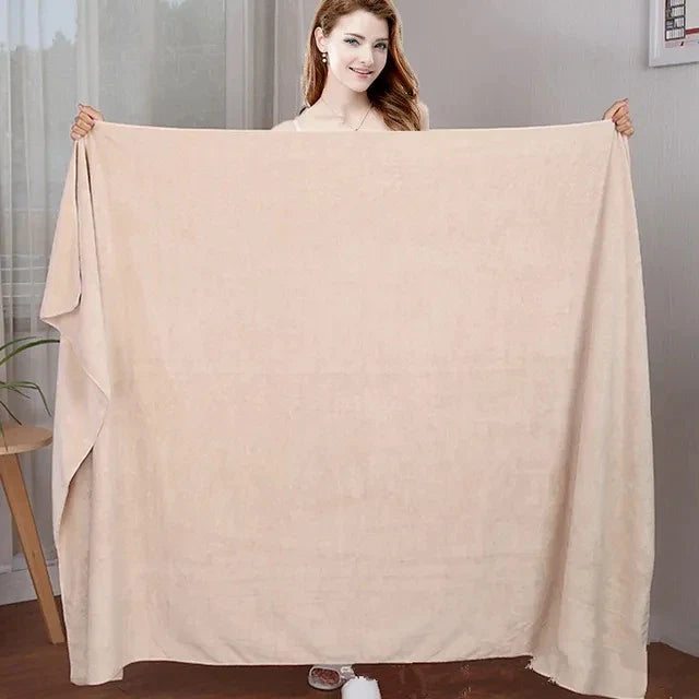 Sunny | Women’s Thick Microfiber Bath Towel with Plush
