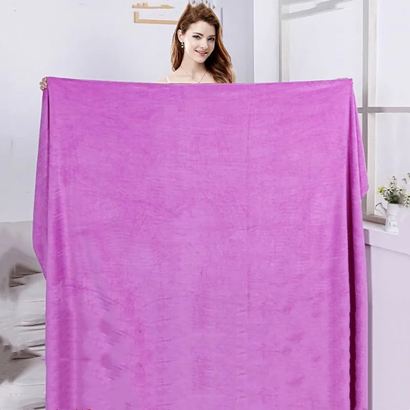 Sunny | Women’s Thick Microfiber Bath Towel with Plush