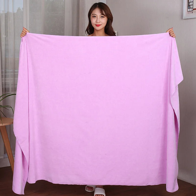 Sunny | Women’s Thick Microfiber Bath Towel with Plush