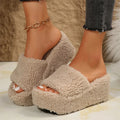 Luna | Women’s Lounge Platform Wedges with Cushioning