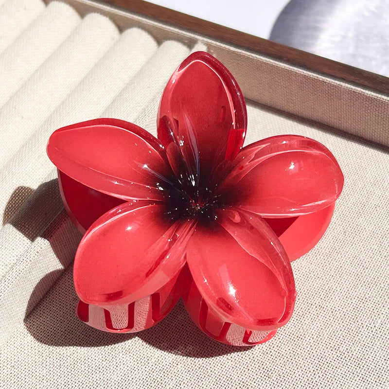 Nara | Women’s Hawaiian Gradient Flower Clip with Grip