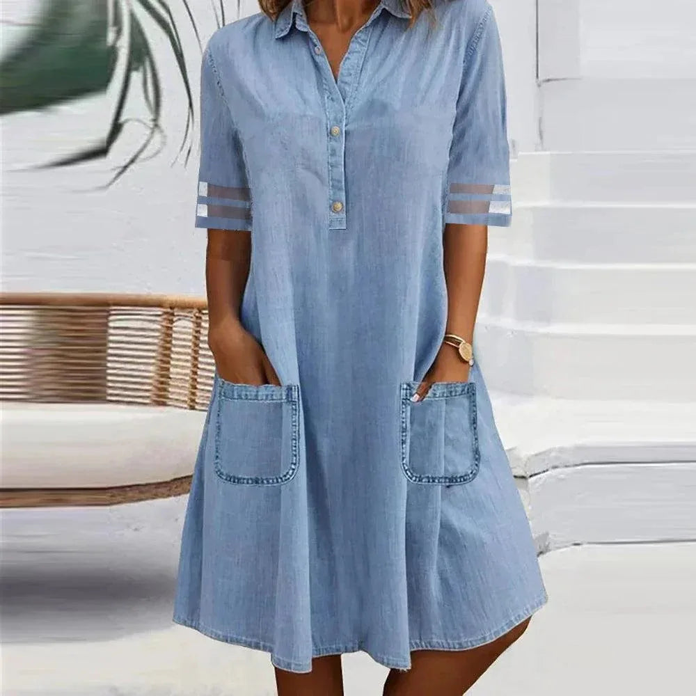 Aria | Women’s Effortlessly Stylish Tunic Dress with Pockets