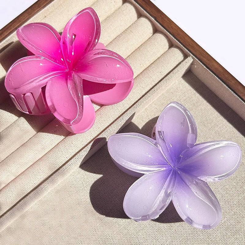 Nara | Women’s Hawaiian Gradient Flower Clip with Grip
