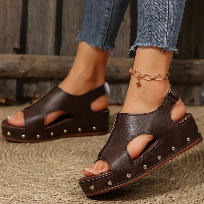 Lola | Women’s Platform Sandals with Cushioned Footbed