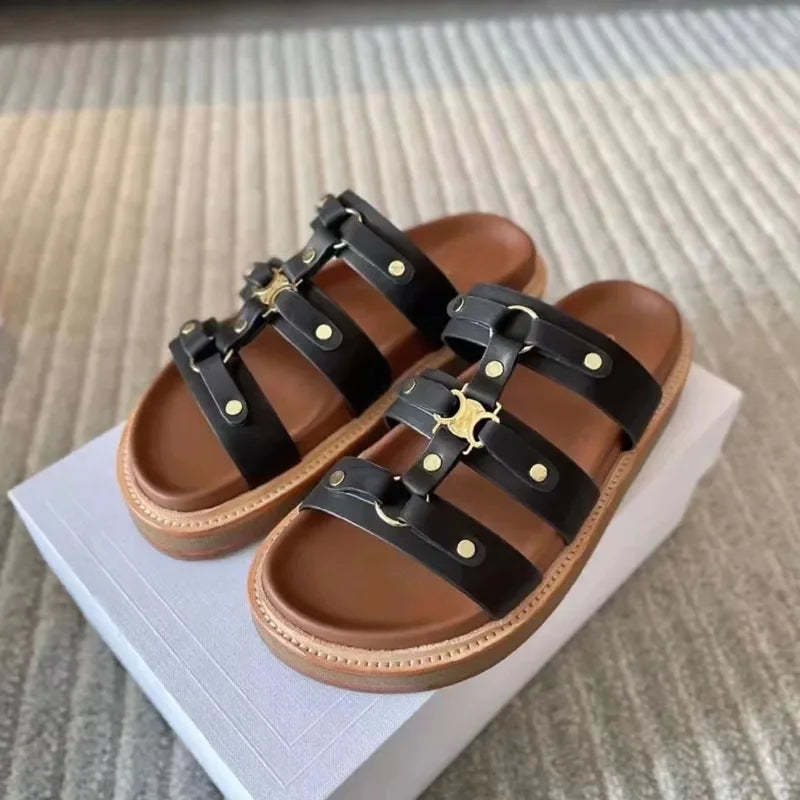 Roma | Women’s Rugged Trail Sandal with Luxe Detailss