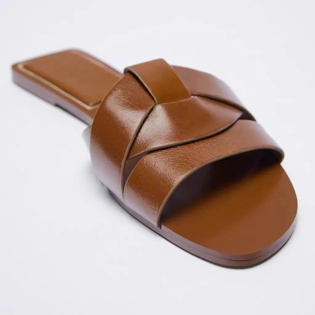 Siena | Women’s Flat Slide with Cushioned Footbed