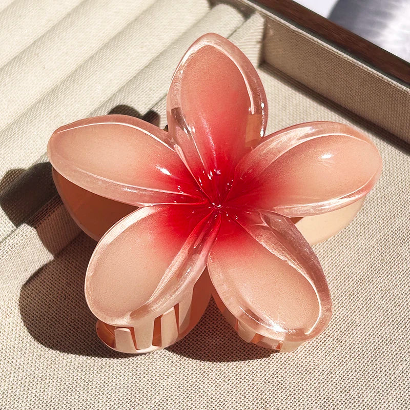 Nara | Women’s Hawaiian Gradient Flower Clip with Grip
