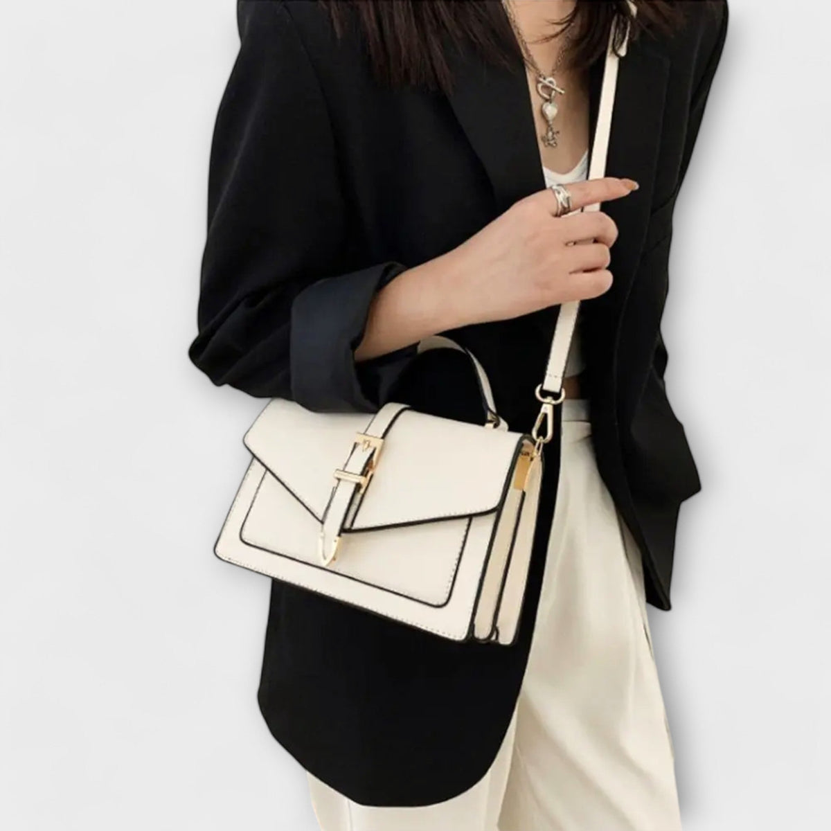 Liv | Women’s Classic Shoulder Bag with Strap