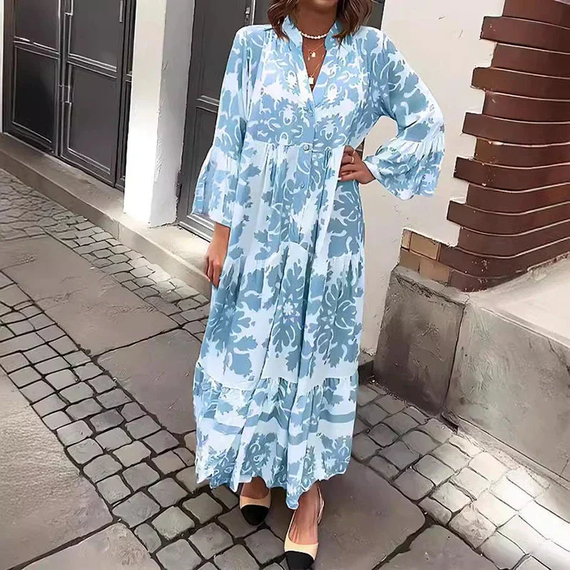 Avielle | Fashionable Printed Boho Maxi Dress