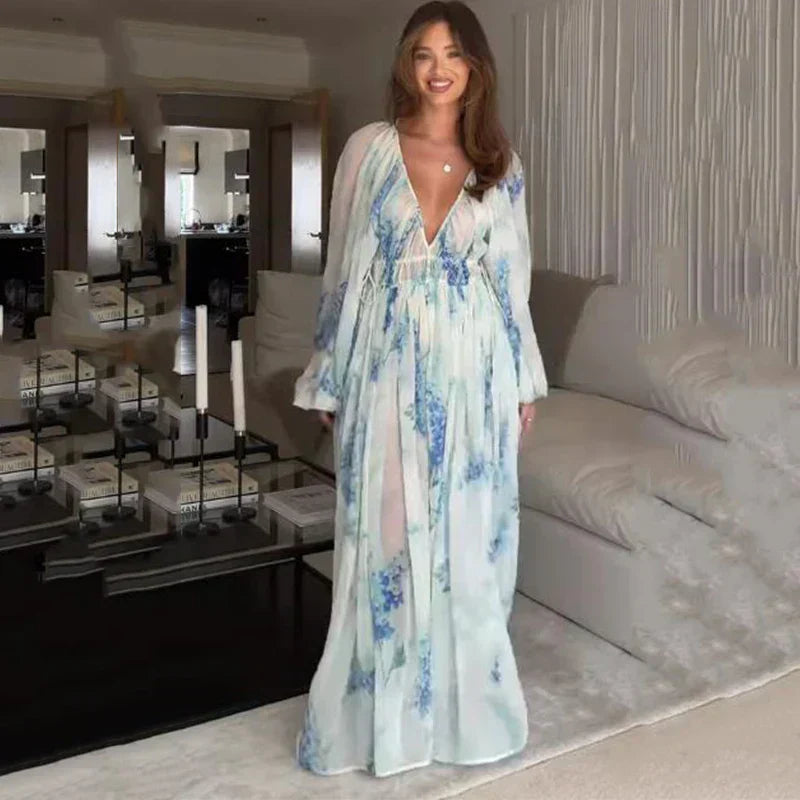 Nora | Women’s Maxi Dress with Flowing Silhouette