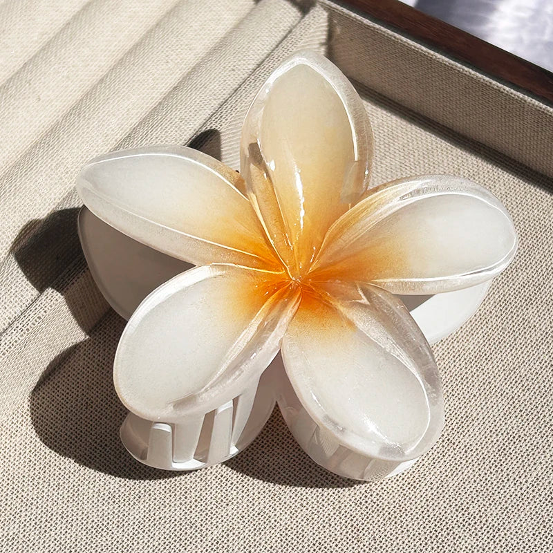 Nara | Women’s Hawaiian Gradient Flower Clip with Grip