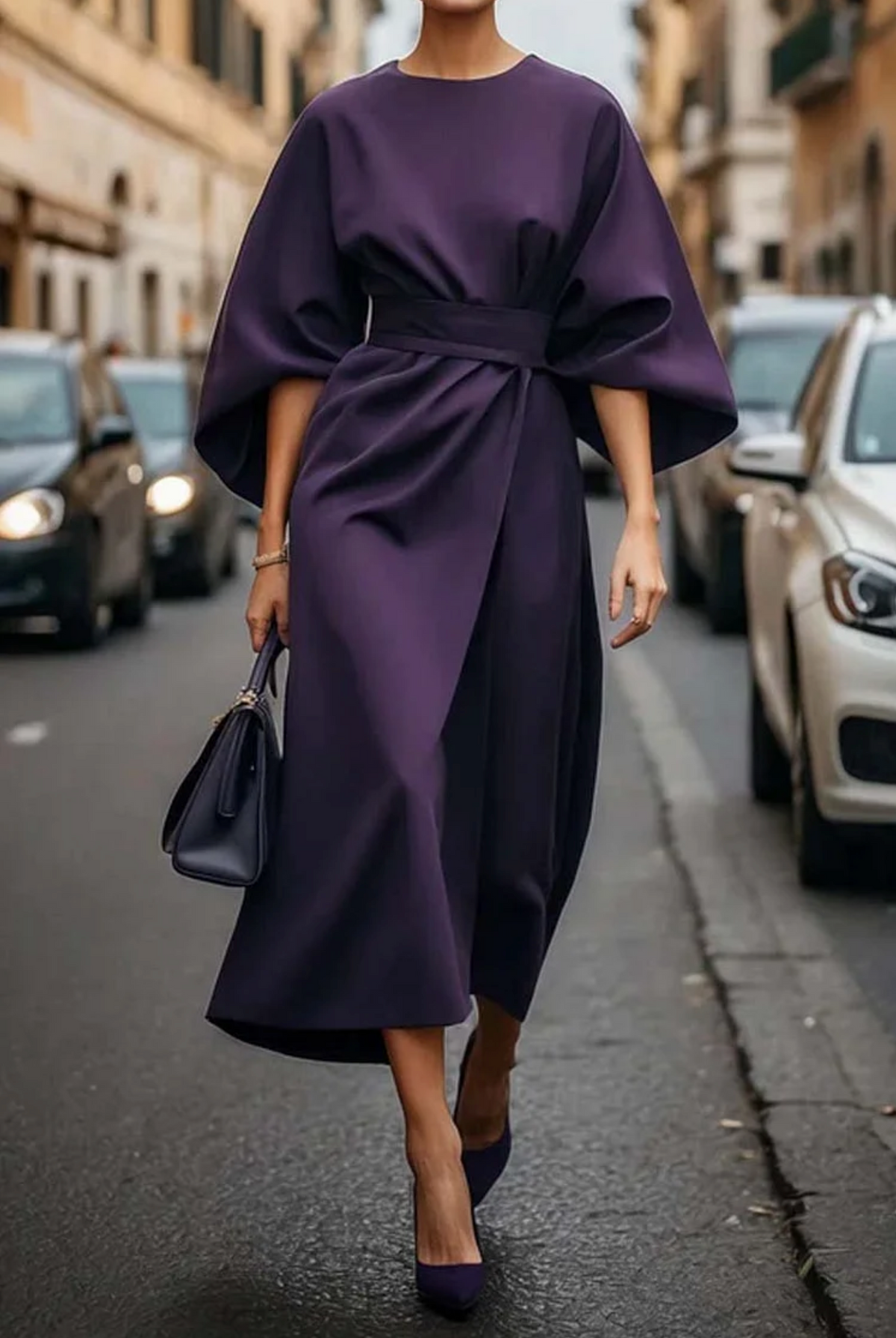 Keira | Women’s Dress with Flowing Sleeves