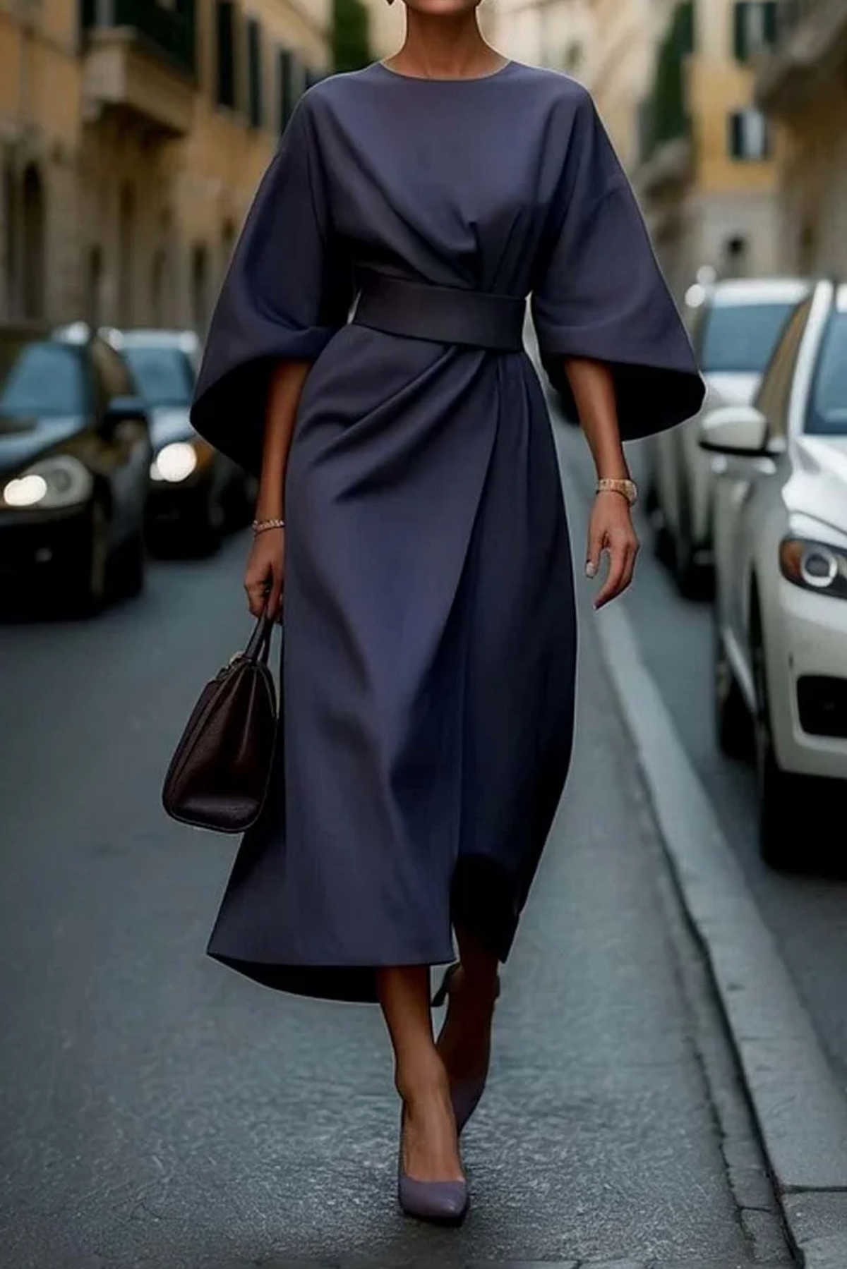 Keira | Women’s Dress with Flowing Sleeves