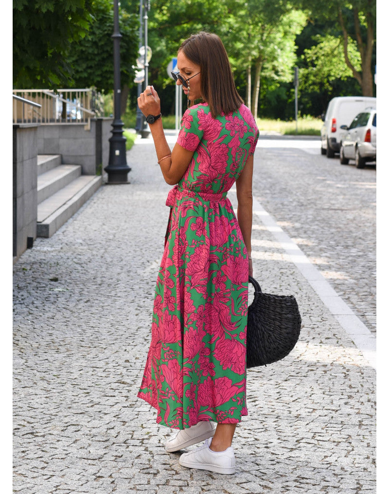 Elody | Women’s Tummy-Covering Dress with Ruched Waist