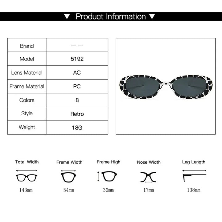 Marina | Vintage Oval Sunglasses Women Luxury