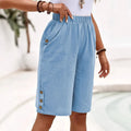 Lolo | Women’s Relaxed Shorts with Buttoned Pocket