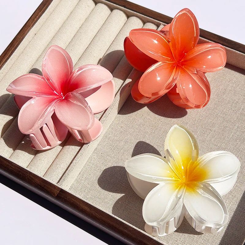 Nara | Women’s Hawaiian Gradient Flower Clip with Grip