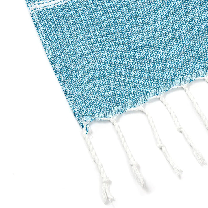 Joanna | Holiday Towels with Tassel, Striped Bath Towels