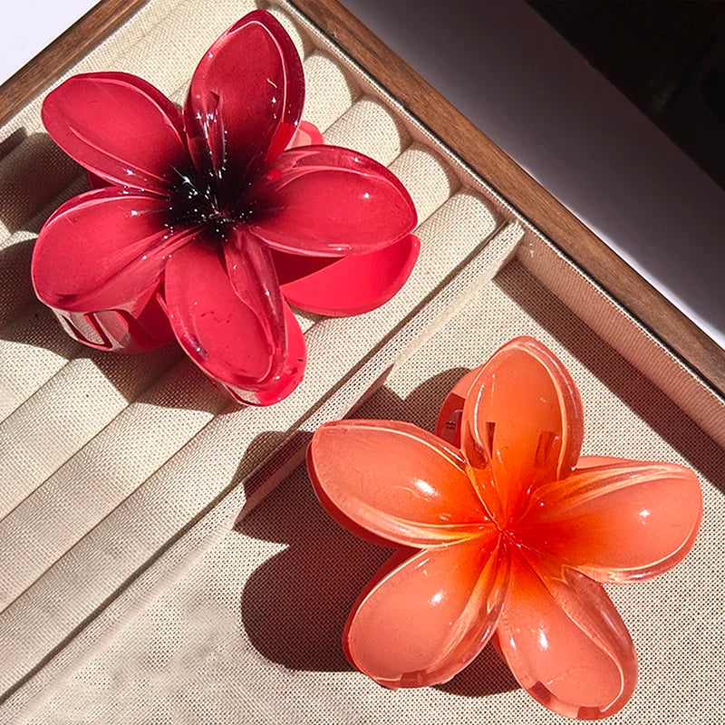 Nara | Women’s Hawaiian Gradient Flower Clip with Grip