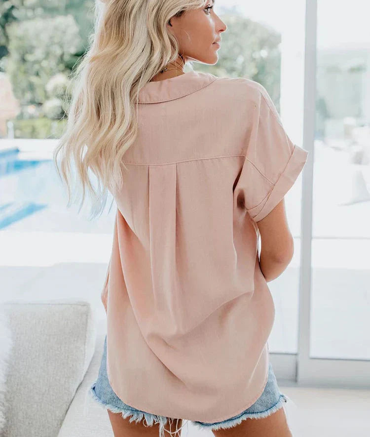 Aletta | Women’s Relaxed Fit Blouse with Soft Drape