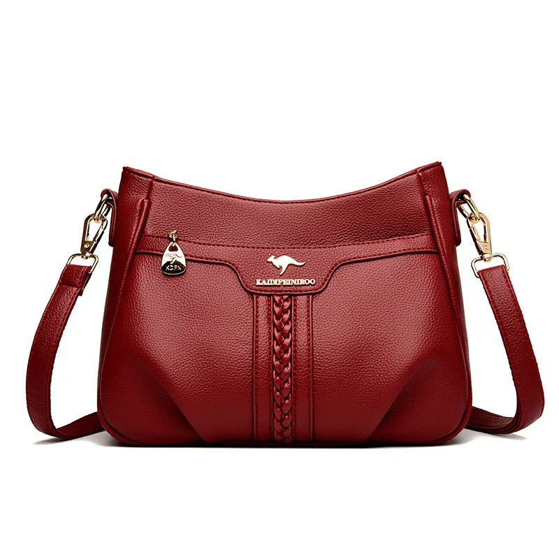 Orlena | Women’s Fashionable Shoulder Bag with Gold Hardware