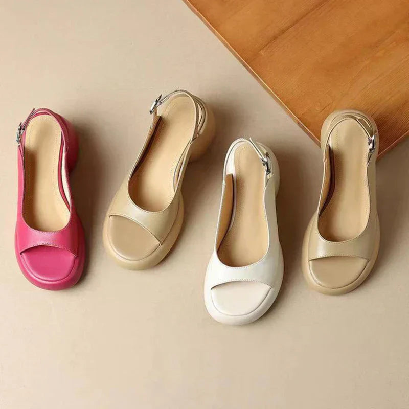 Ava | Women’s Platform Sandals with Soft Cushioned Insole