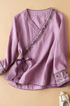 Lotus™ | Relaxed Embroidered Breeze Blouse