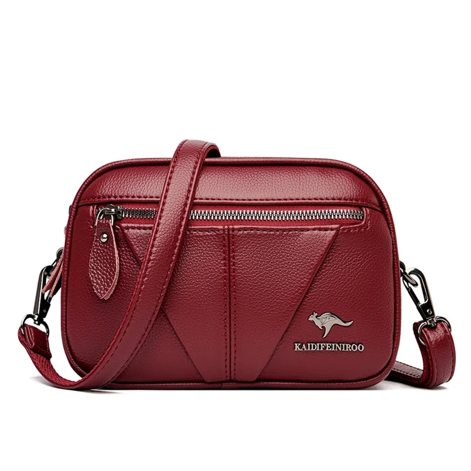 Varese | Women’s Compact Leather Tote Bag with Shoulder Strap