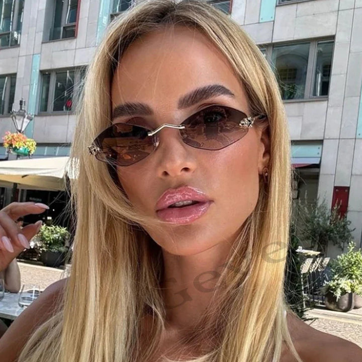 Zarah | Women’s Vintage Metal-Frame Sunglasses with UV Protection