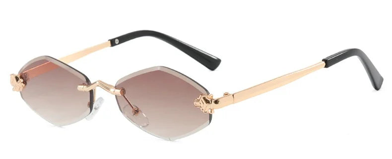 Zarah | Women’s Vintage Metal-Frame Sunglasses with UV Protection